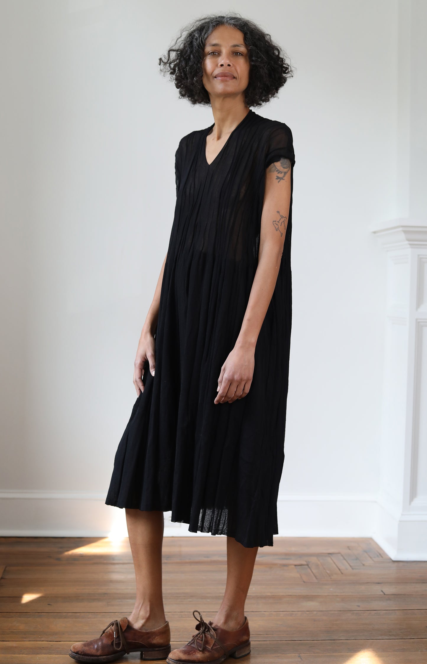 Black The Folds Dress