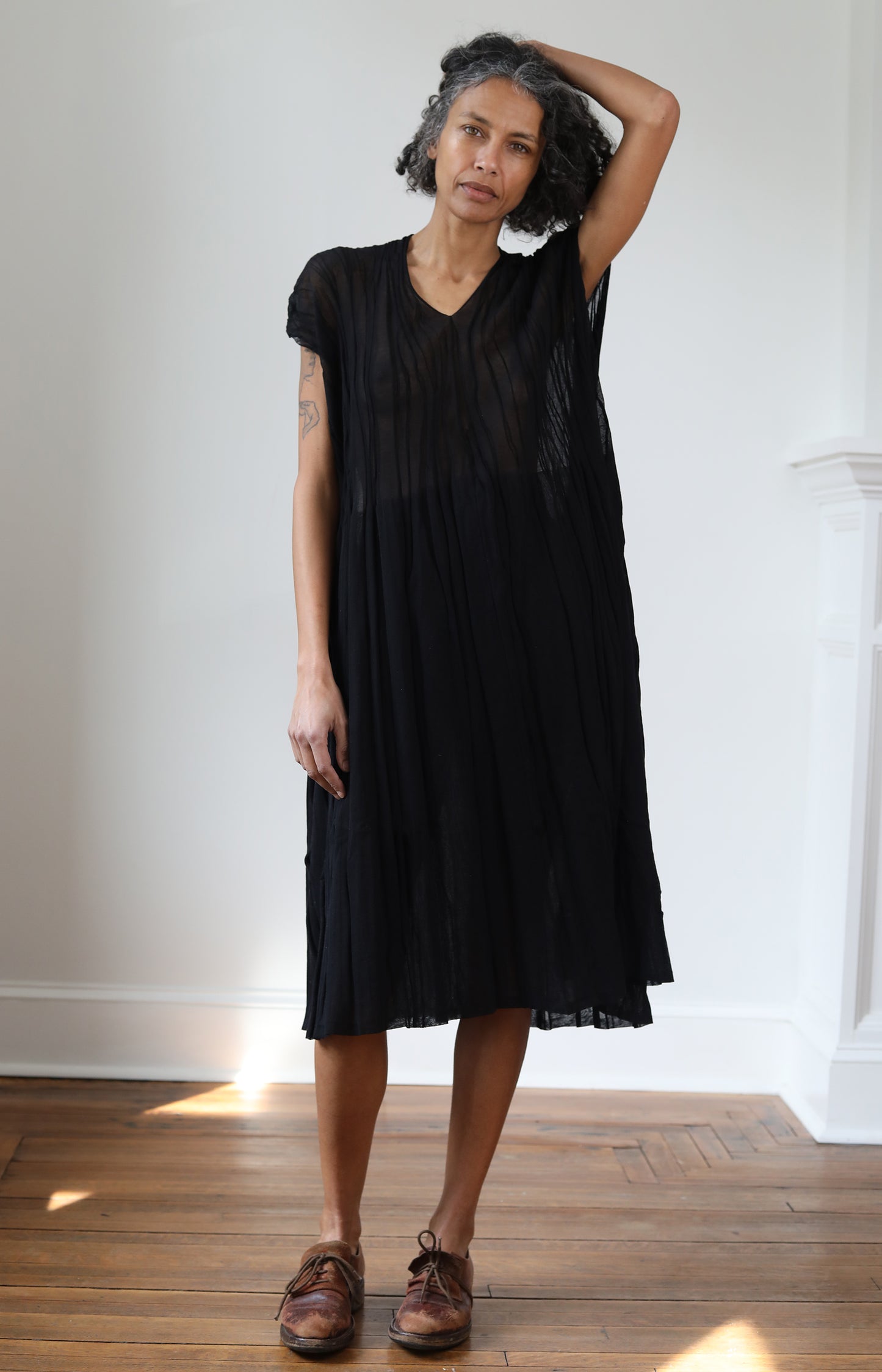 Black The Folds Dress