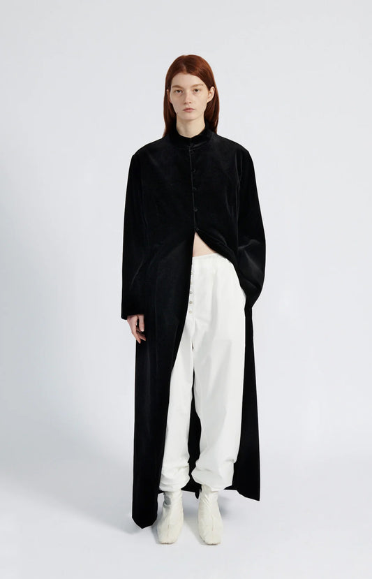 Black Velvet House Coat