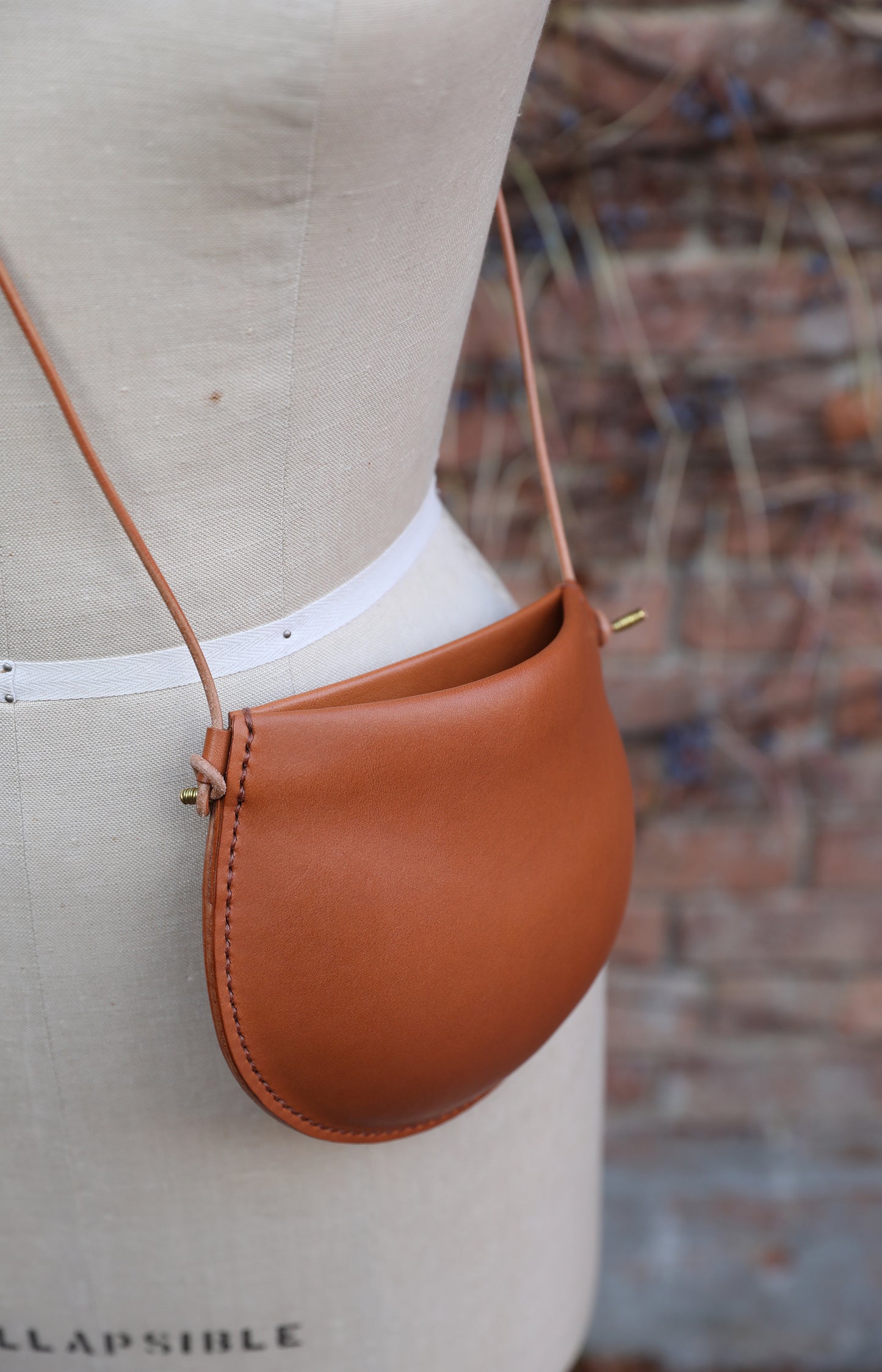 Small Camel Pocket Shoulder Bag