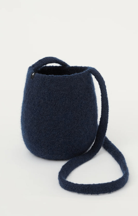 Navy Ball Bag