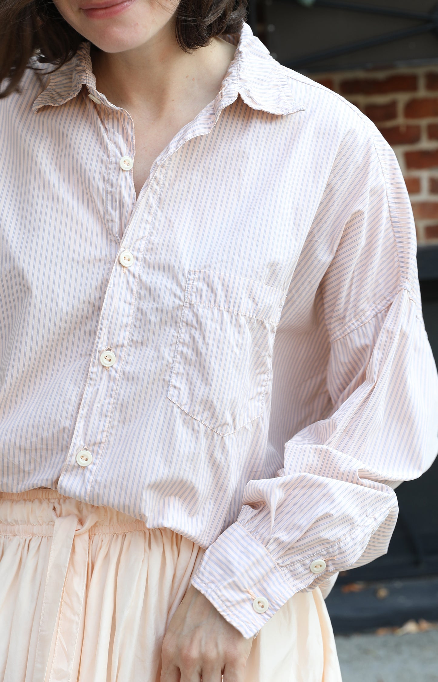 Pink Stripe Cotton AXL Shirt