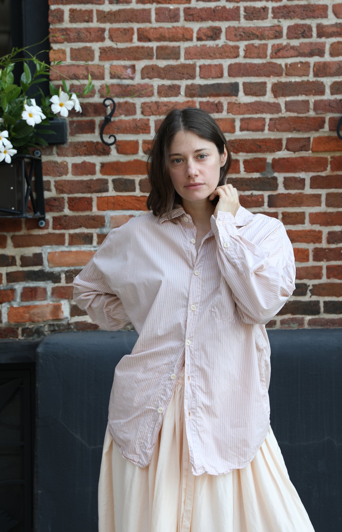 Pink Stripe Cotton AXL Shirt