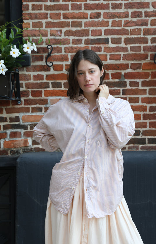Pink Stripe Cotton AXL Shirt