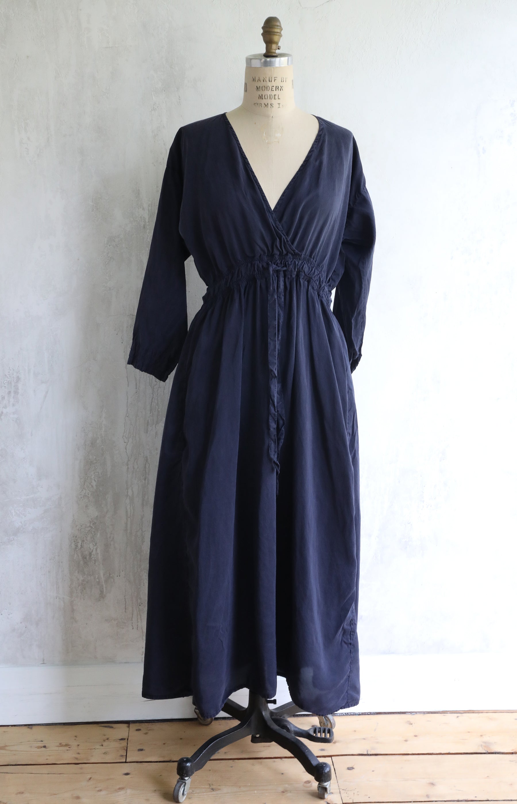 Dark Navy Silk K+M Dress