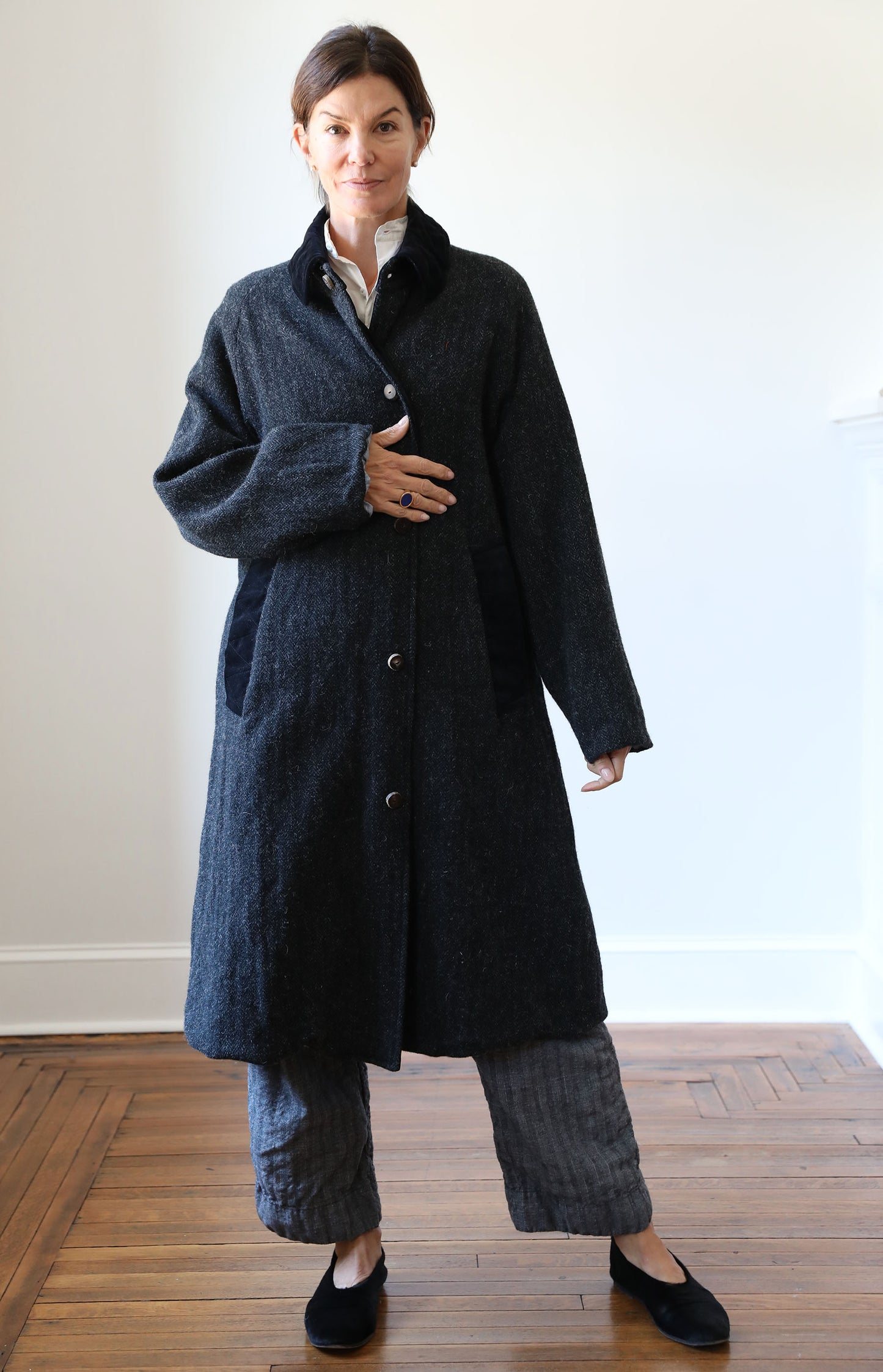 Kol Harris Tweed Bobi Coat