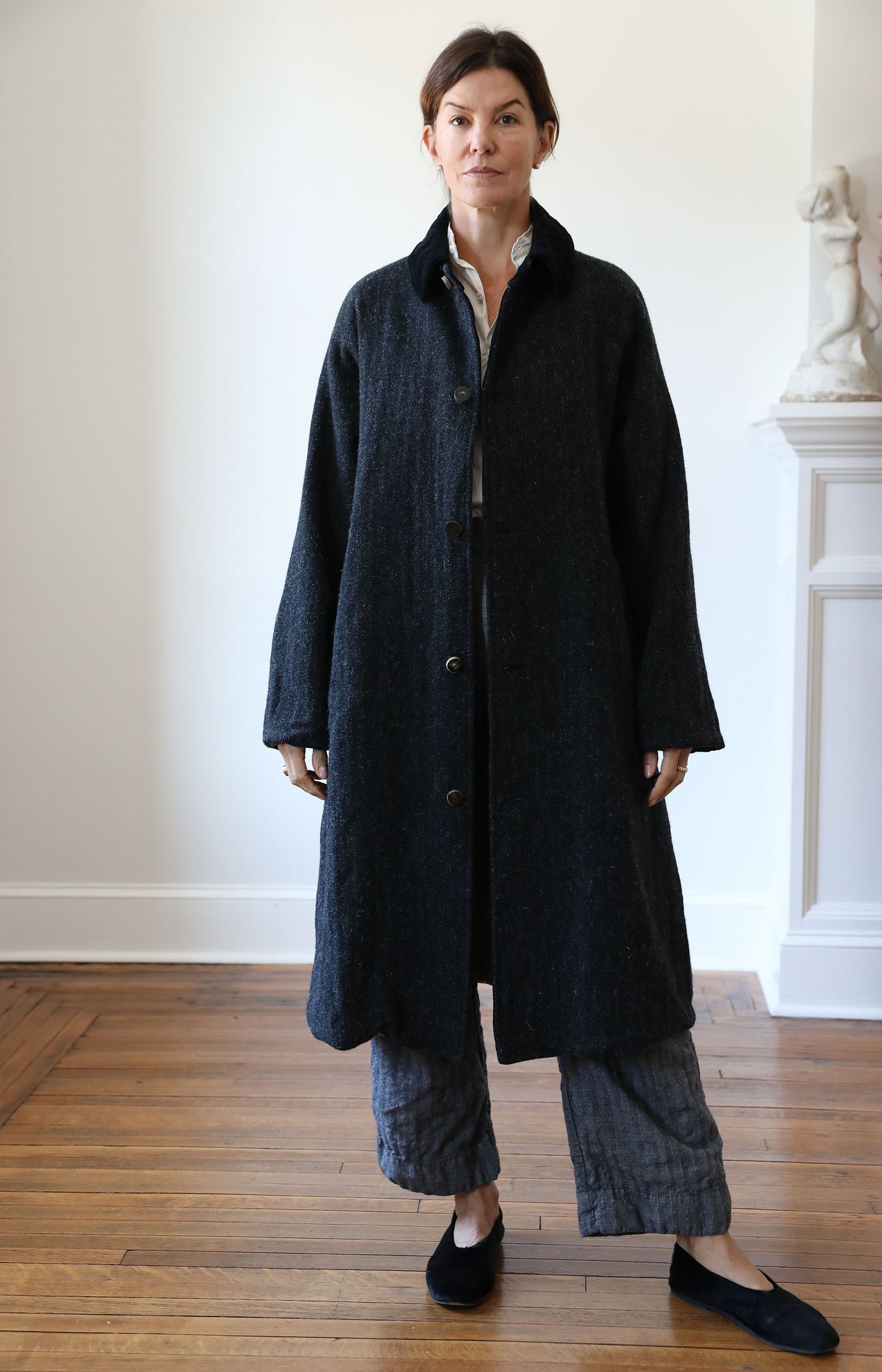 Kol Harris Tweed Bobi Coat