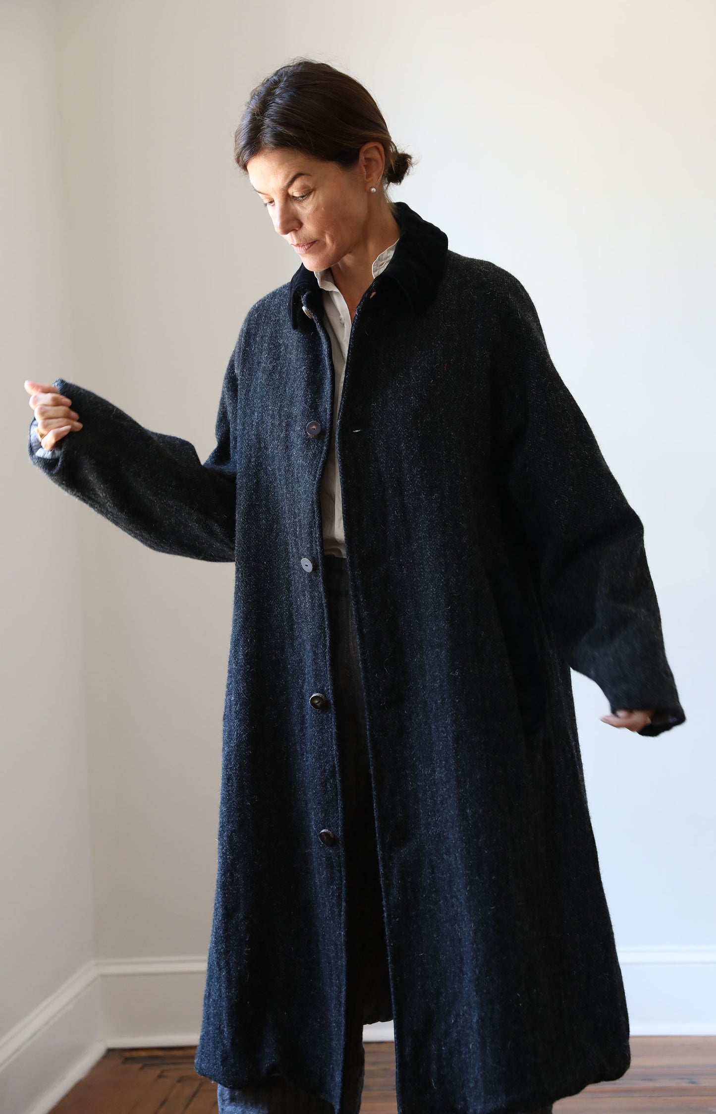 Kol Harris Tweed Bobi Coat