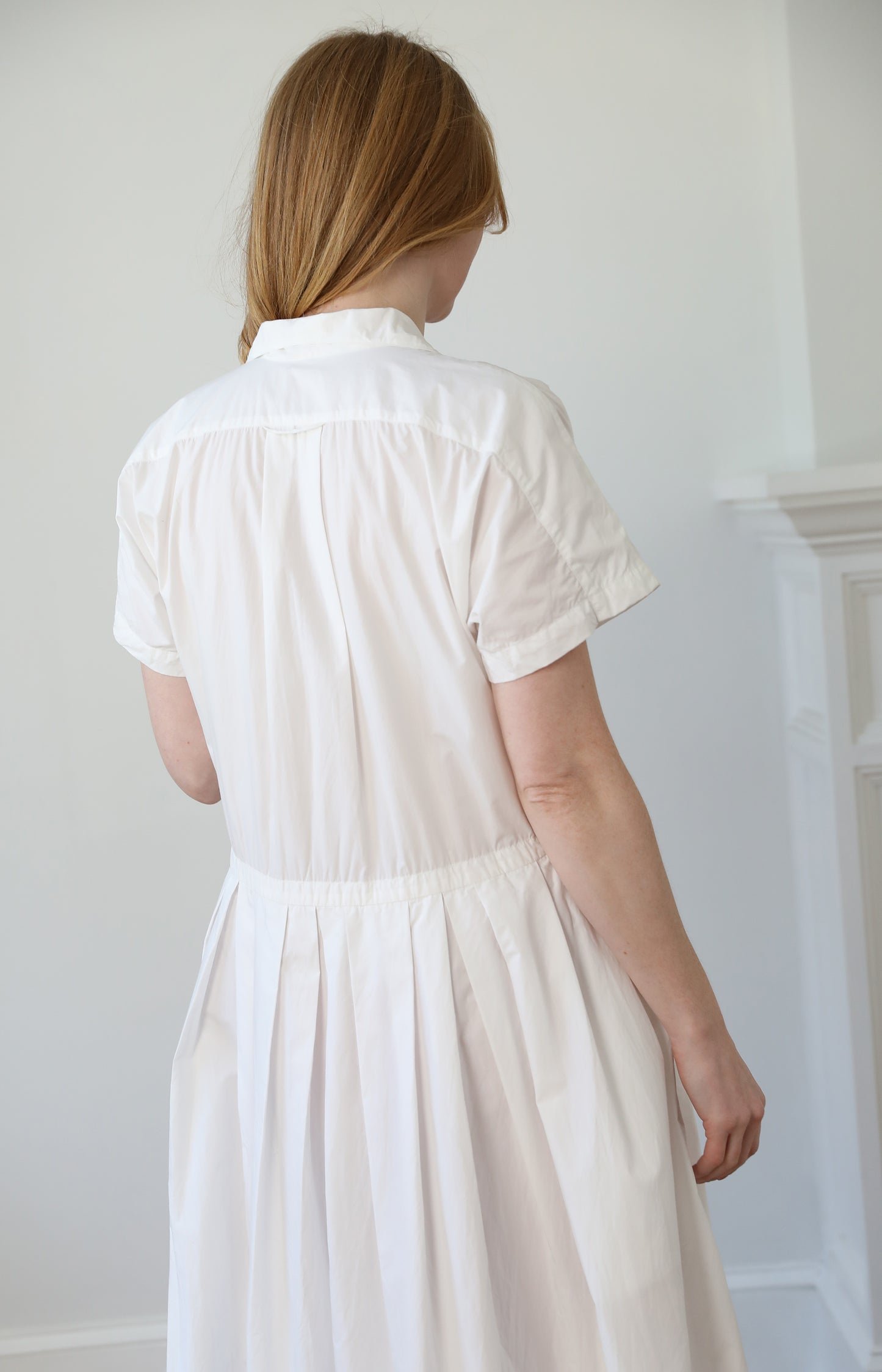 White Cotton Dress