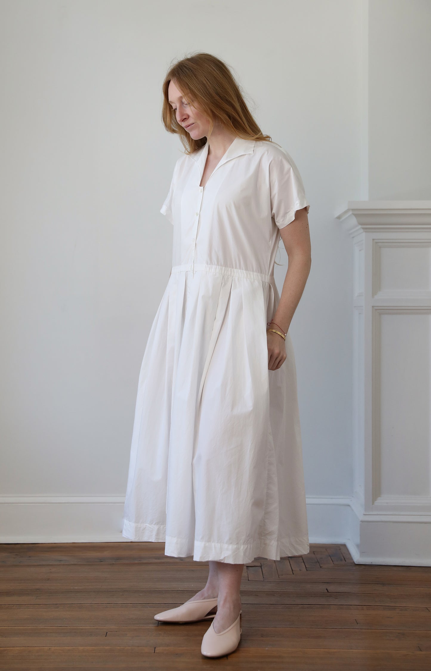 White Cotton Dress