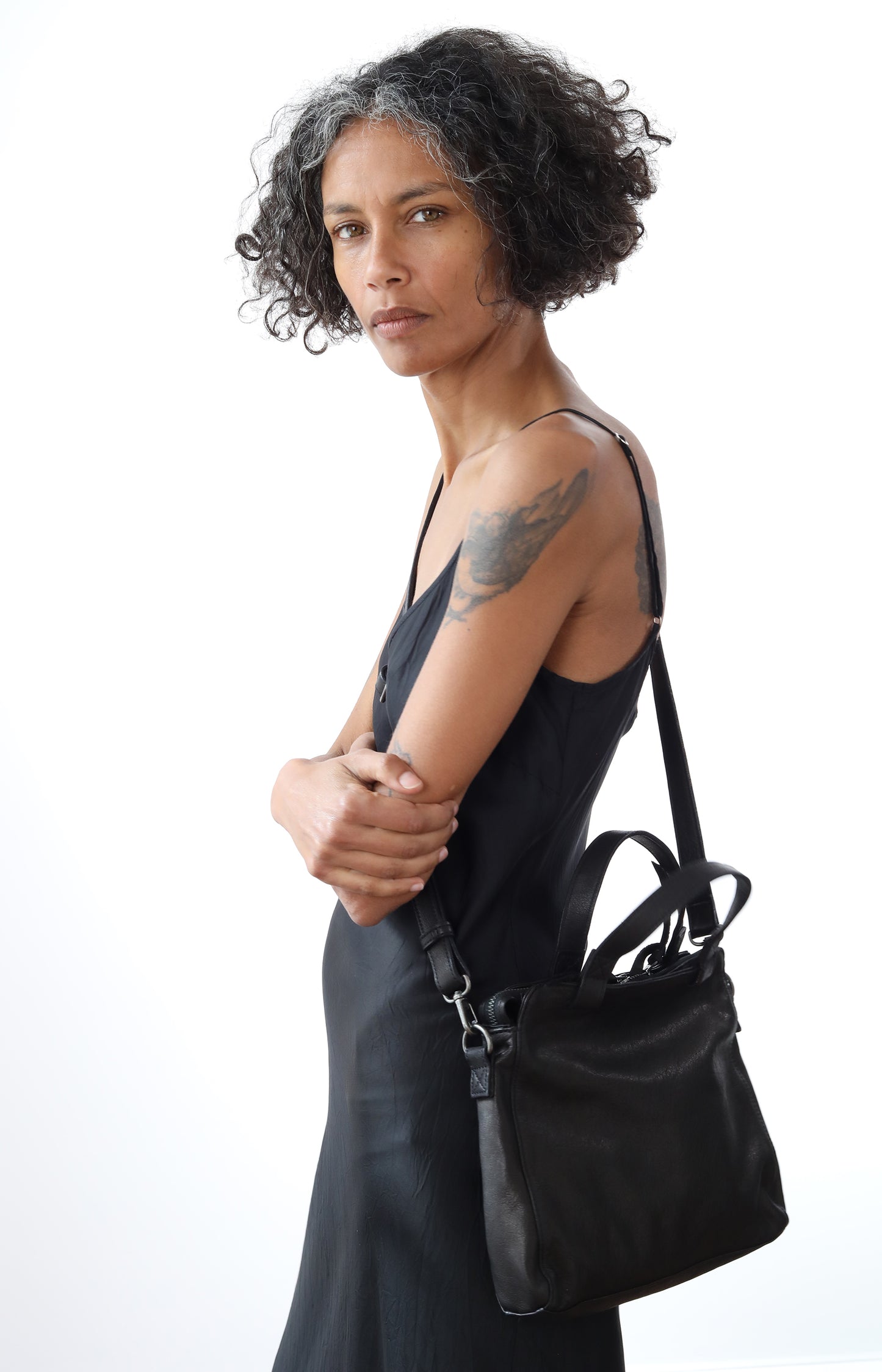 Black Leather Bag