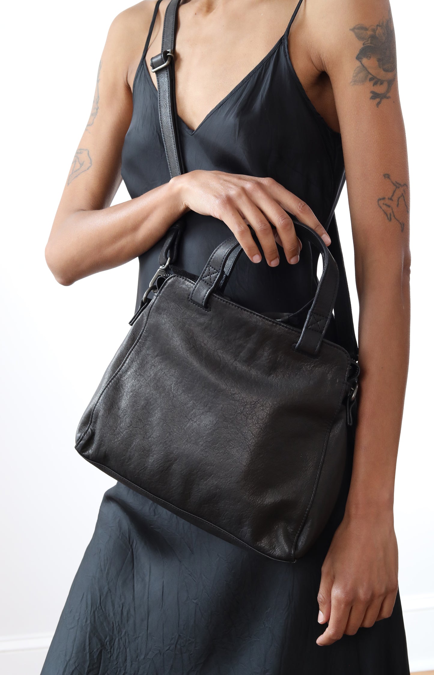 Black Leather Bag