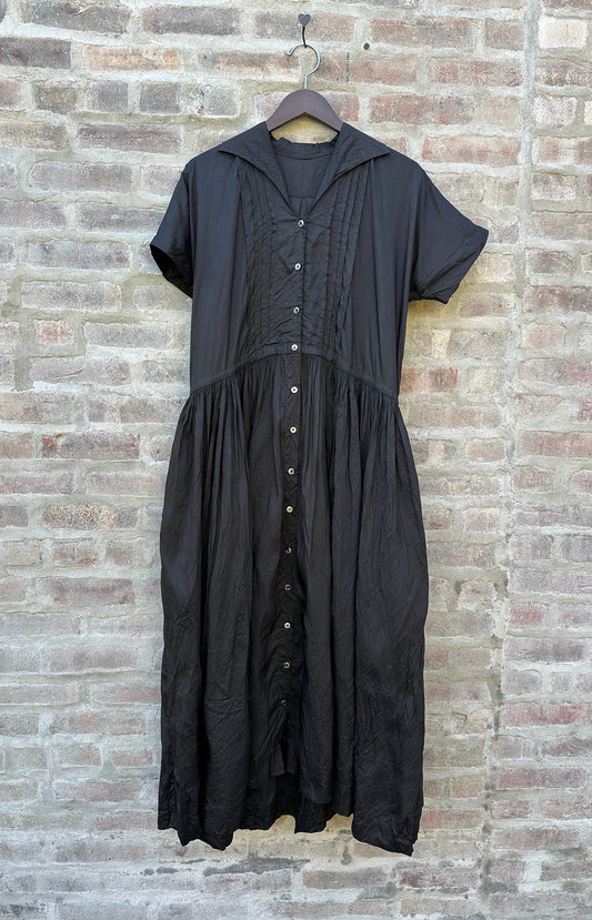Black Silk Dress
