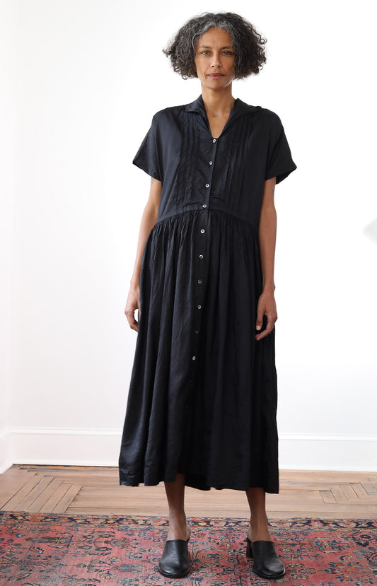 Black Silk Dress