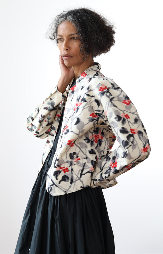 Floral Silk Jacket