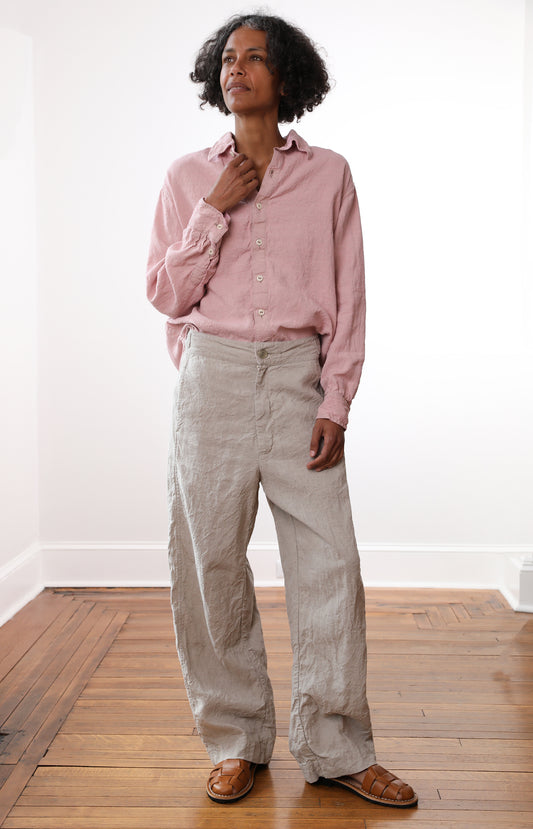Natural Linen Kati Pants