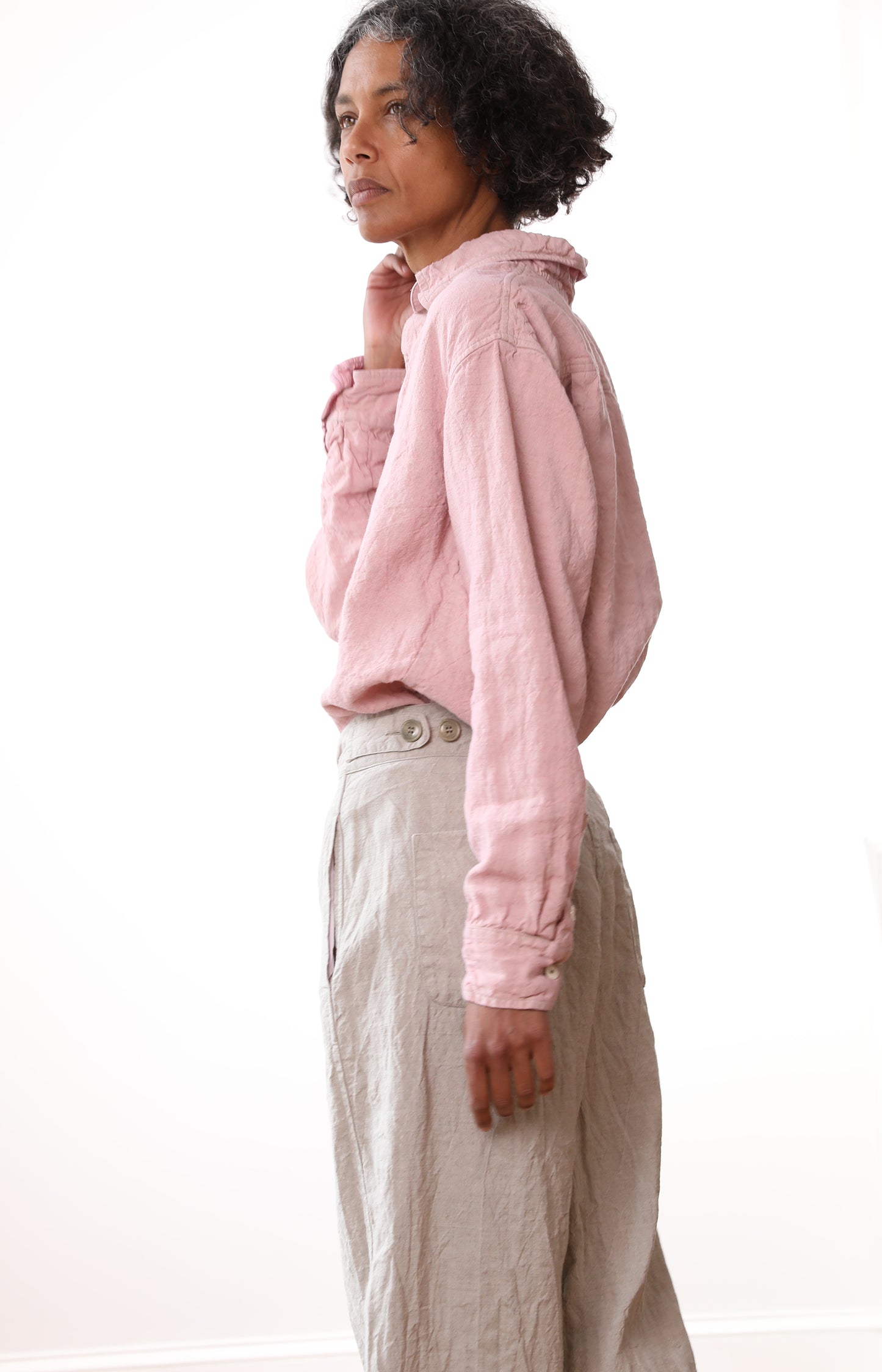 Natural Linen Kati Pants