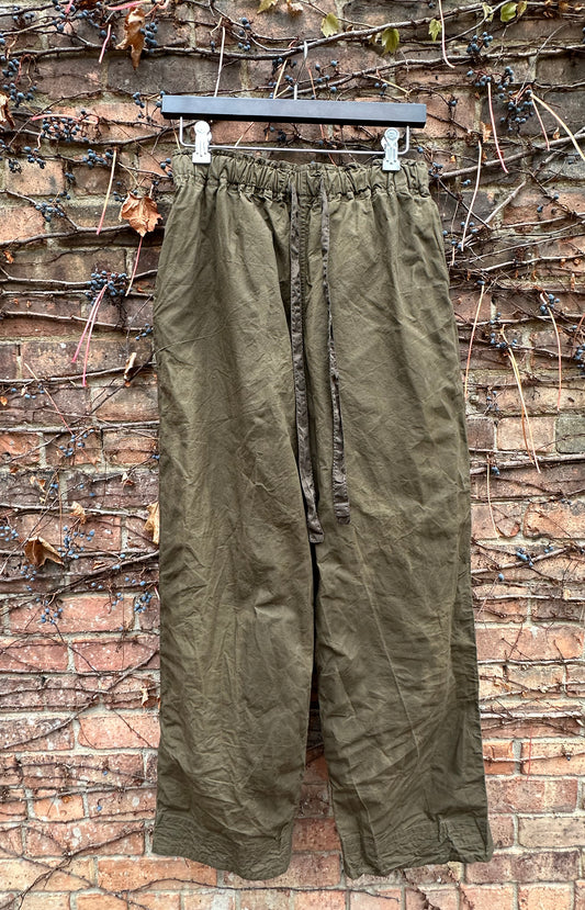 Khaki Coulisse Pants