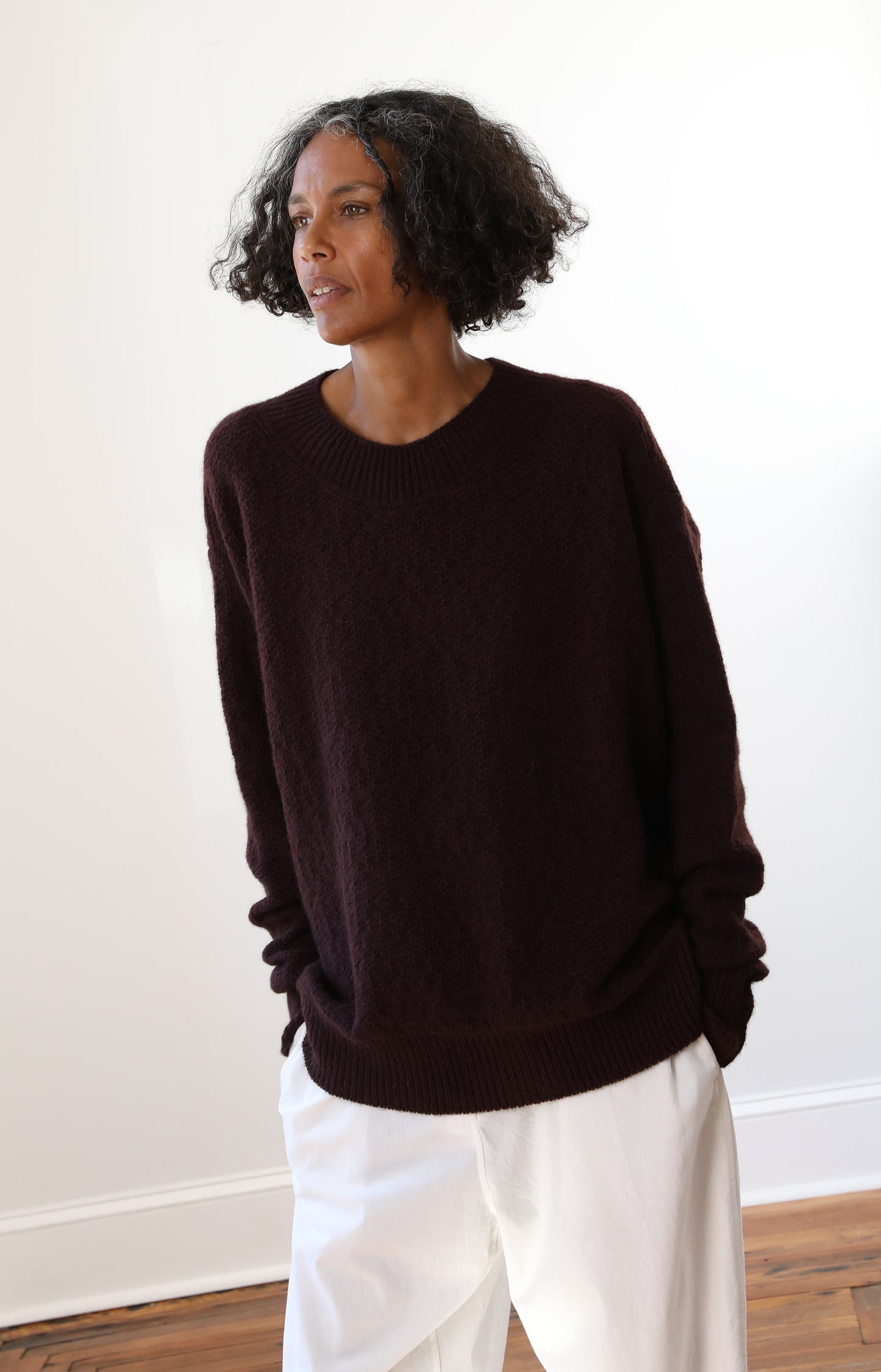 Wine Yak Pullover