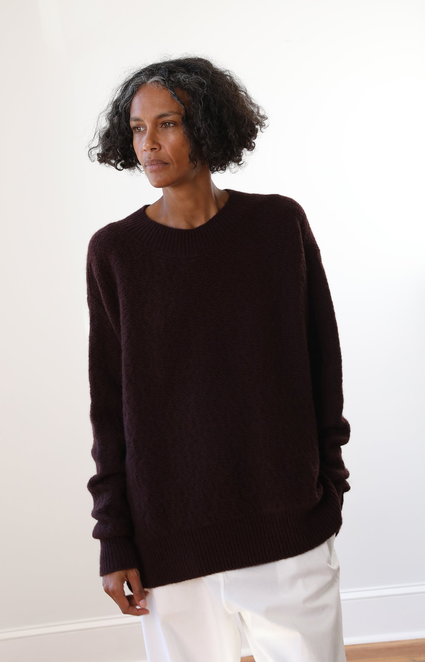 Wine Yak Pullover