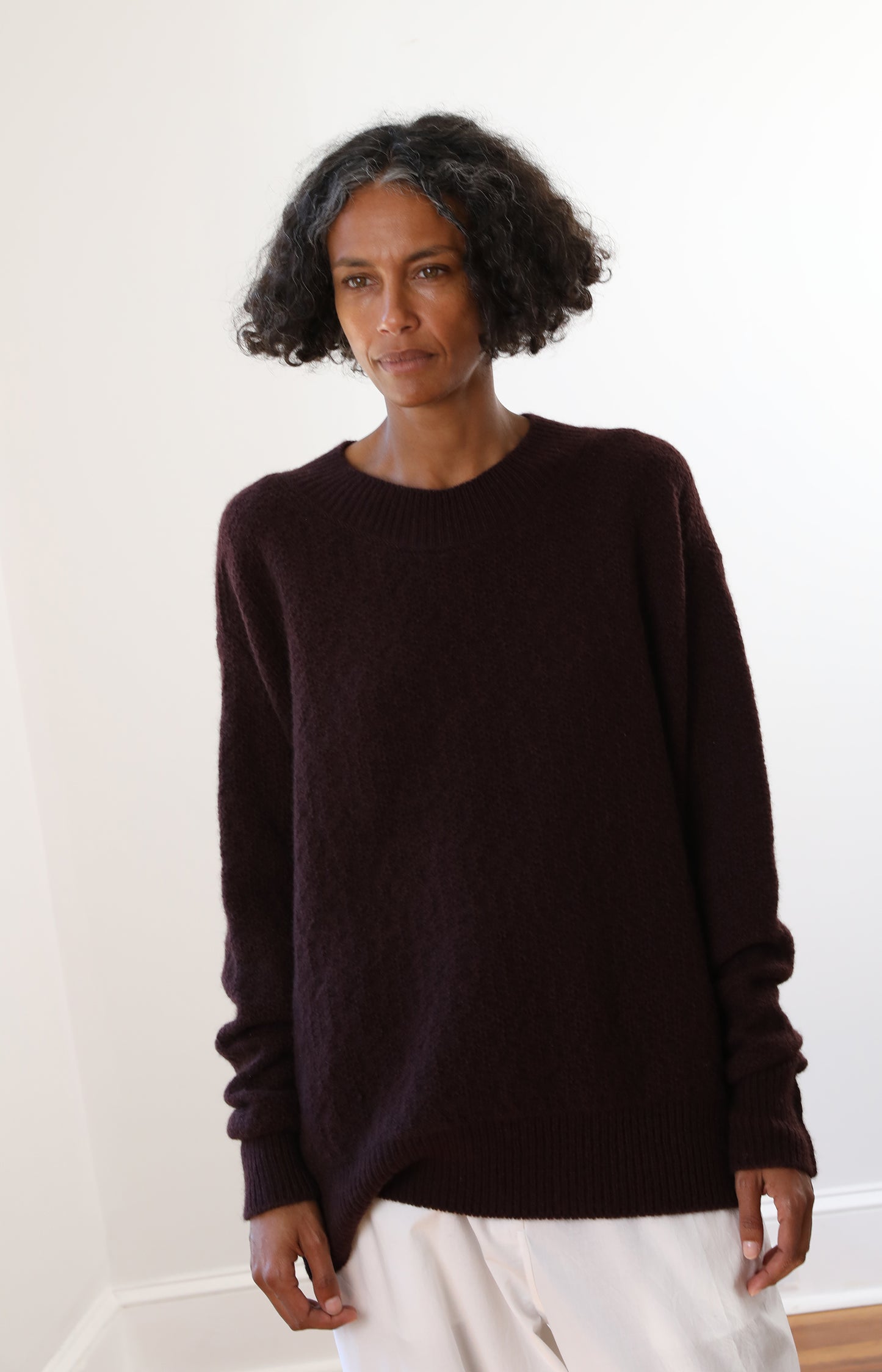 Wine Yak Pullover