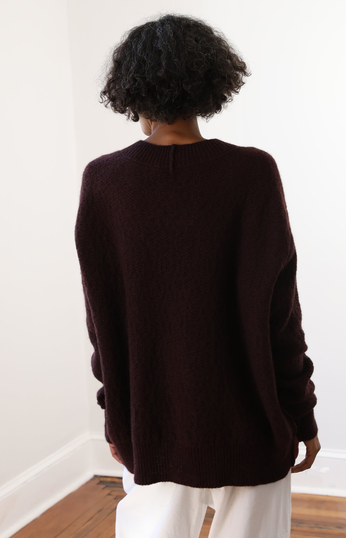 Wine Yak Pullover