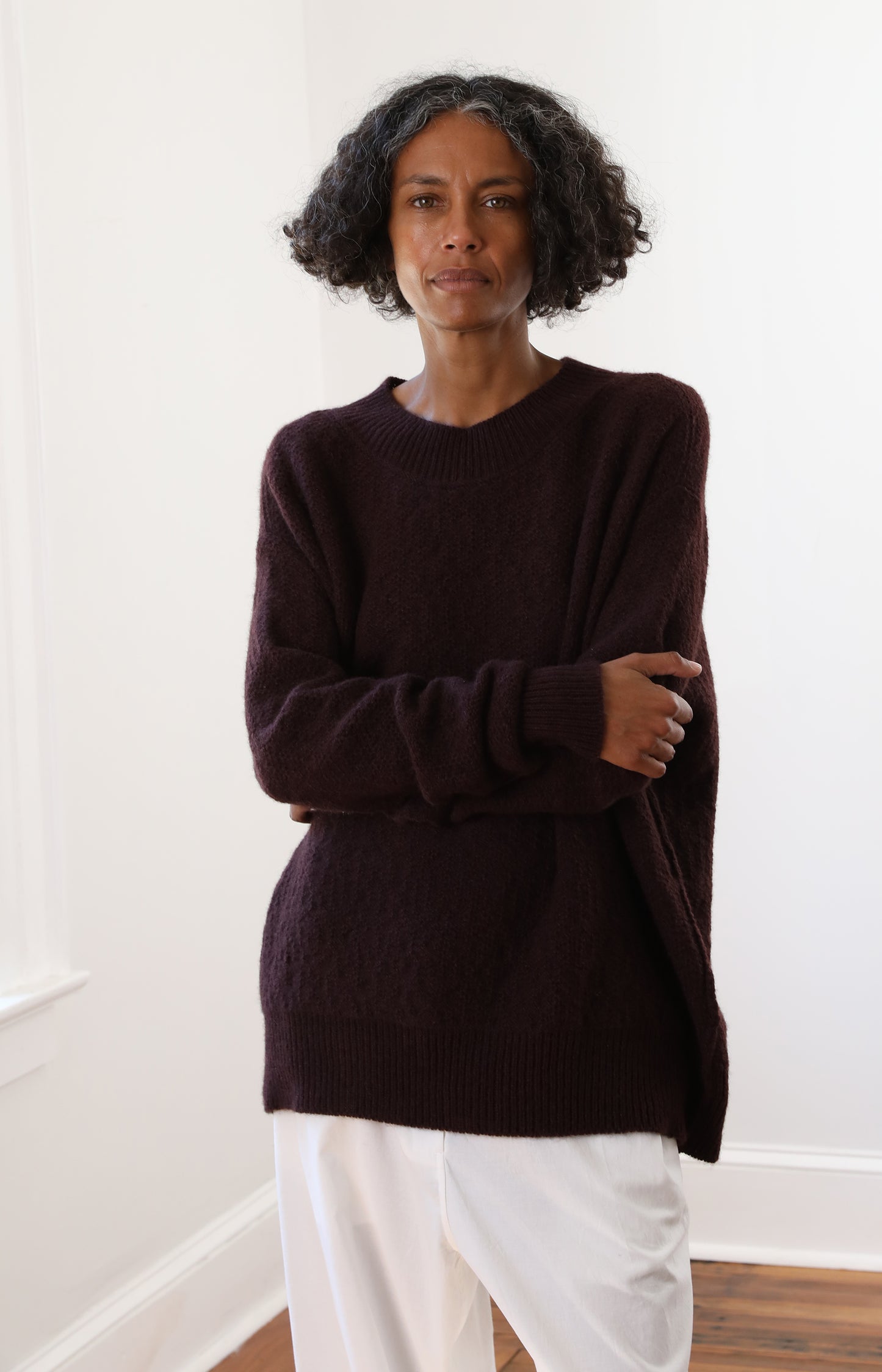 Wine Yak Pullover