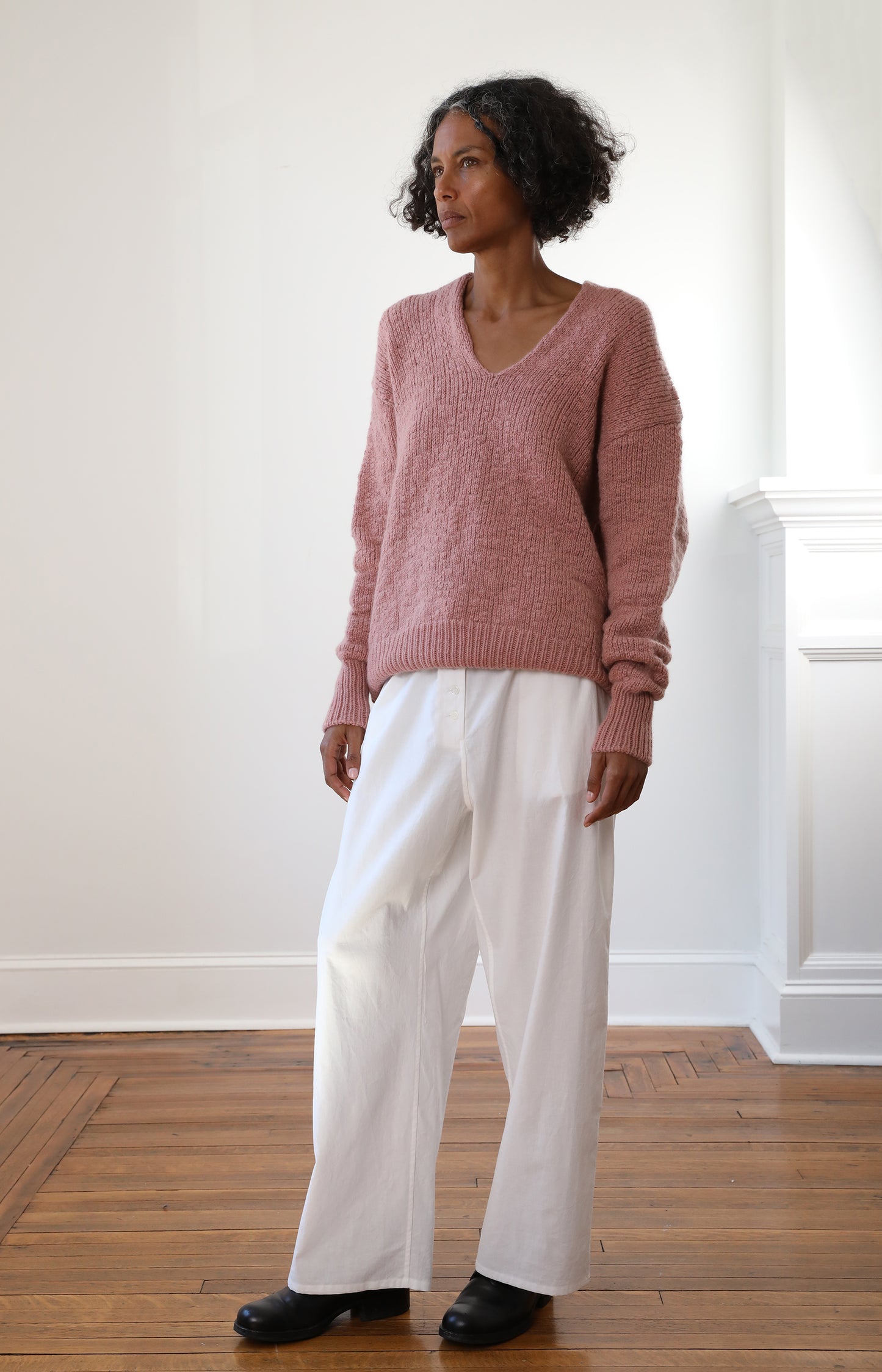 Rose Yak Pullover