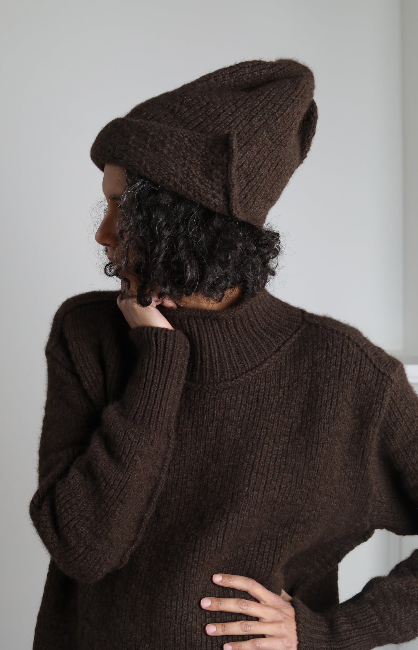 Chocolate Helmet Beanie