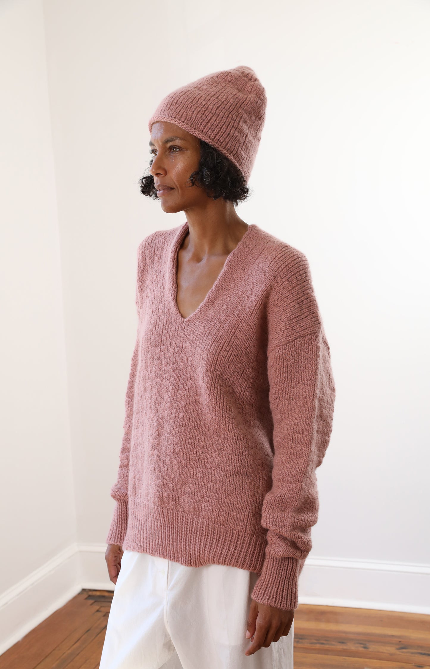 Rose Yak Pullover
