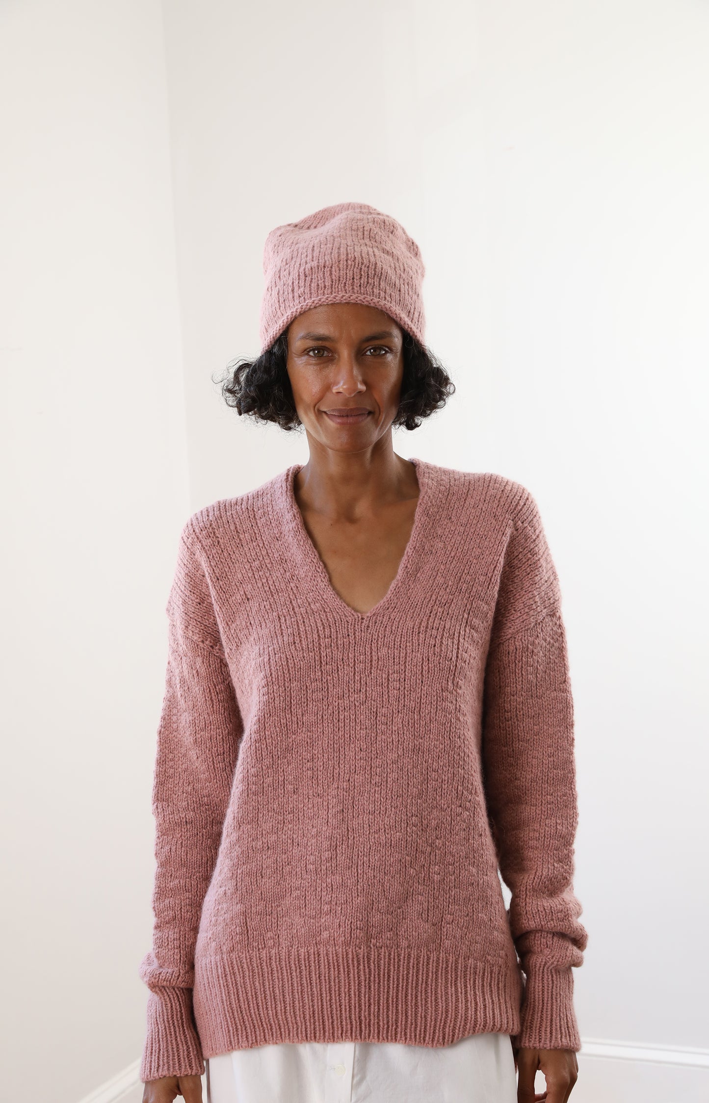 Rose Yak Beanie