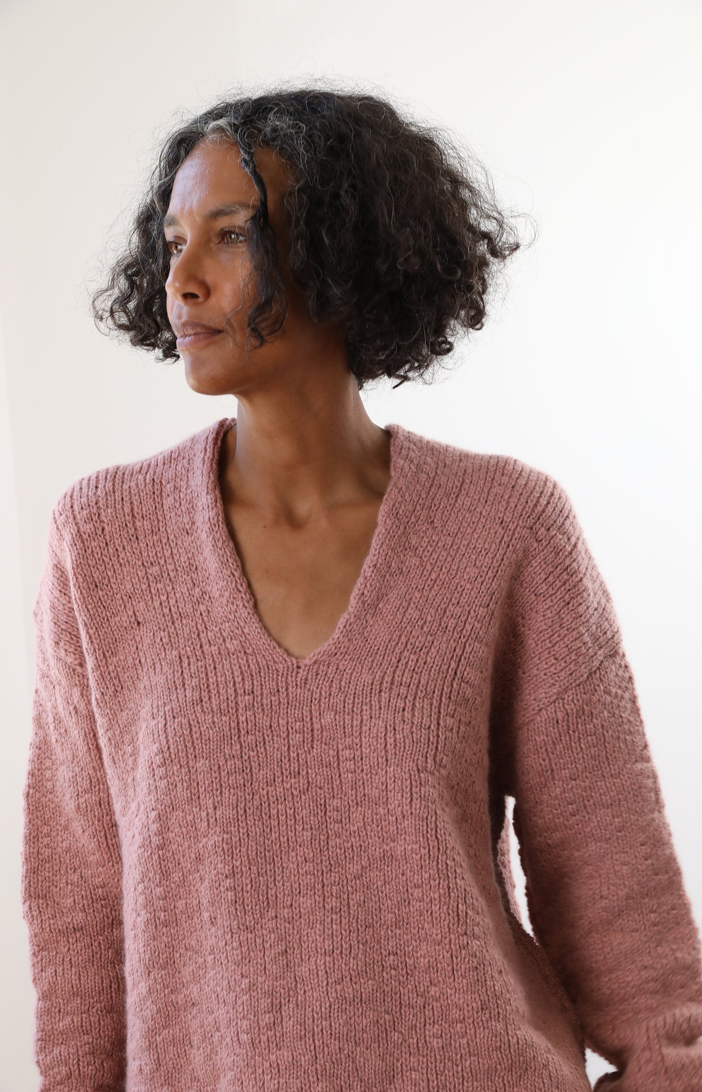 Rose Yak Pullover