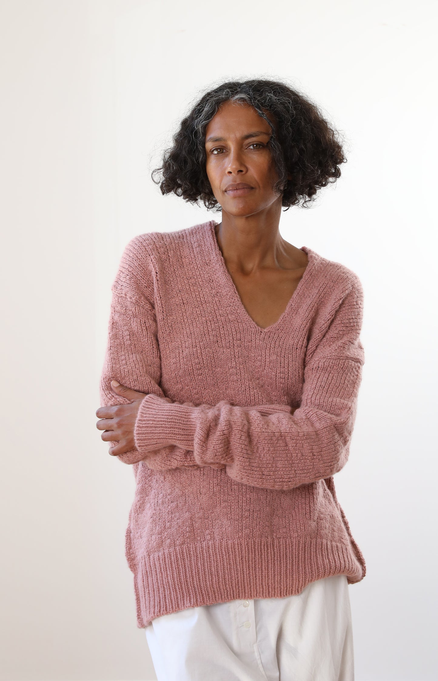 Rose Yak Pullover