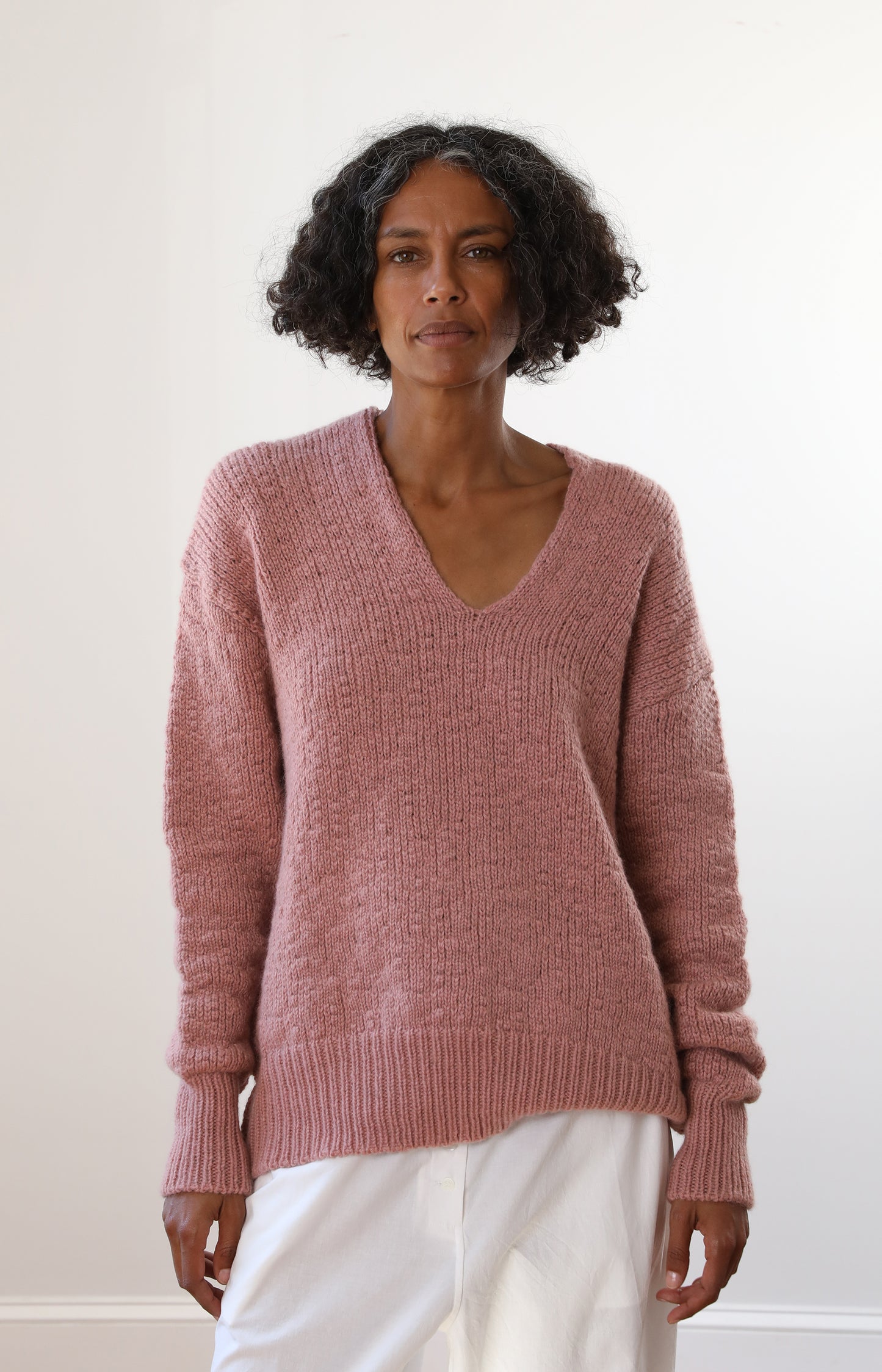 Rose Yak Pullover