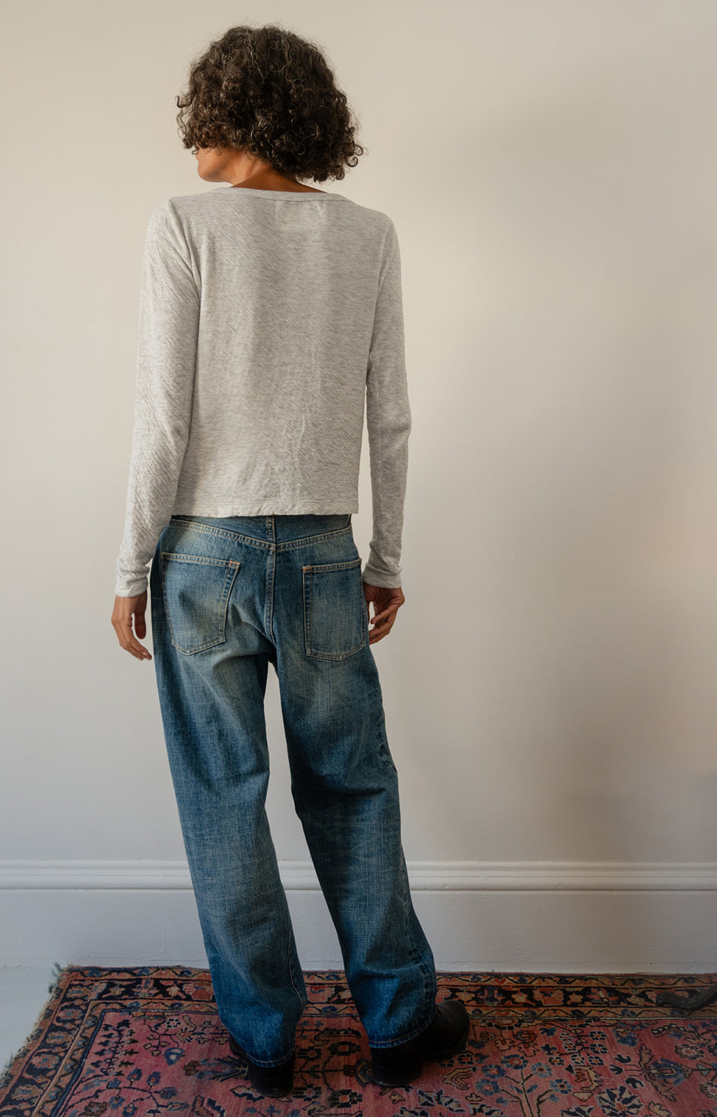 Distressed Denim Pants