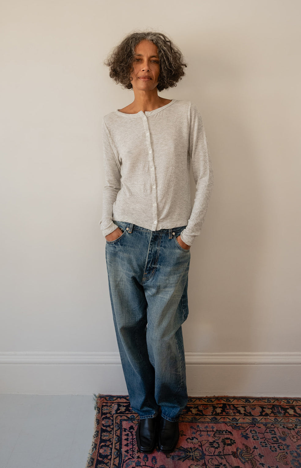 Distressed Denim Pants