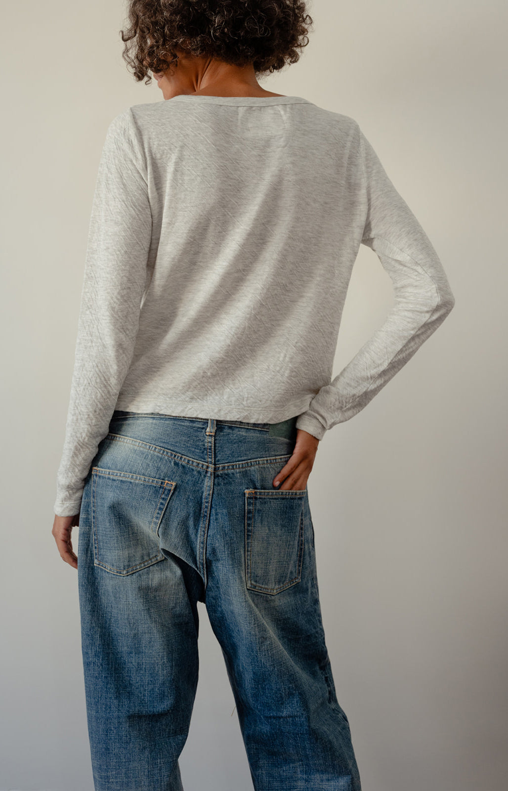 Distressed Denim Pants