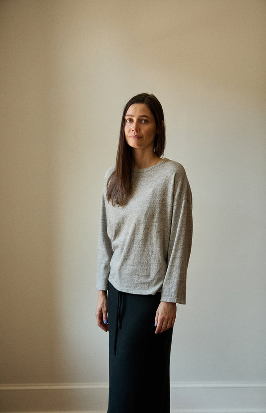 Grey Long Sleeve Shirt