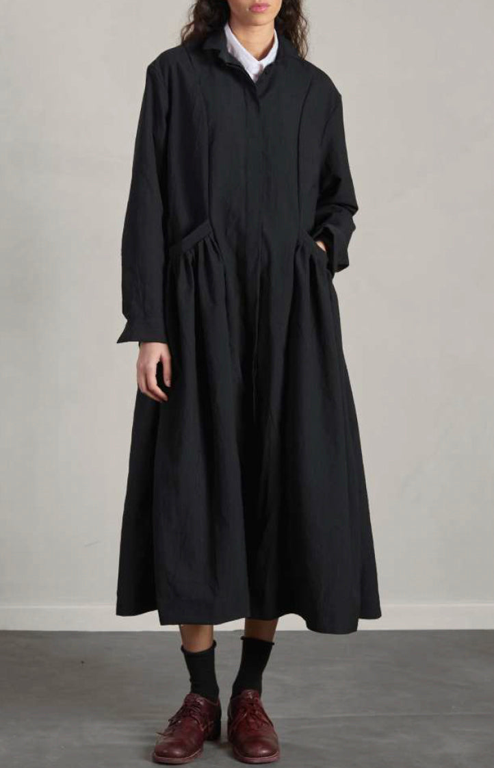 Black Stripe Sally Dress