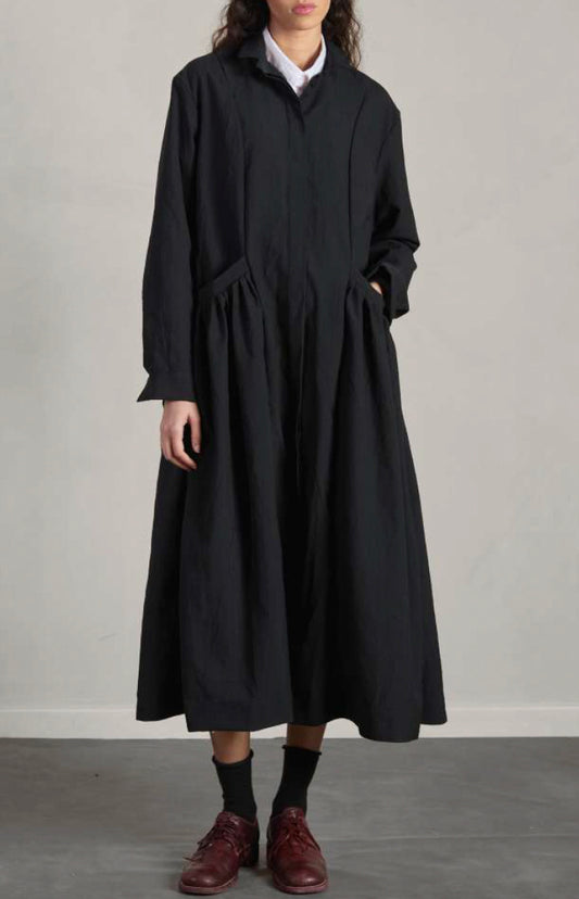 Black Stripe Sally Dress