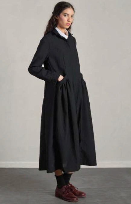 Black Stripe Sally Dress