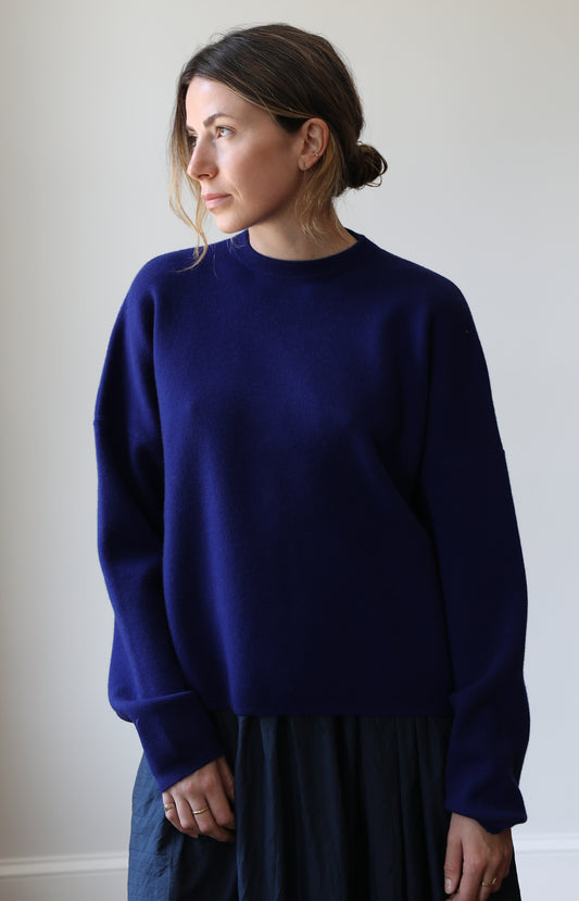 French Blue Root Sweater