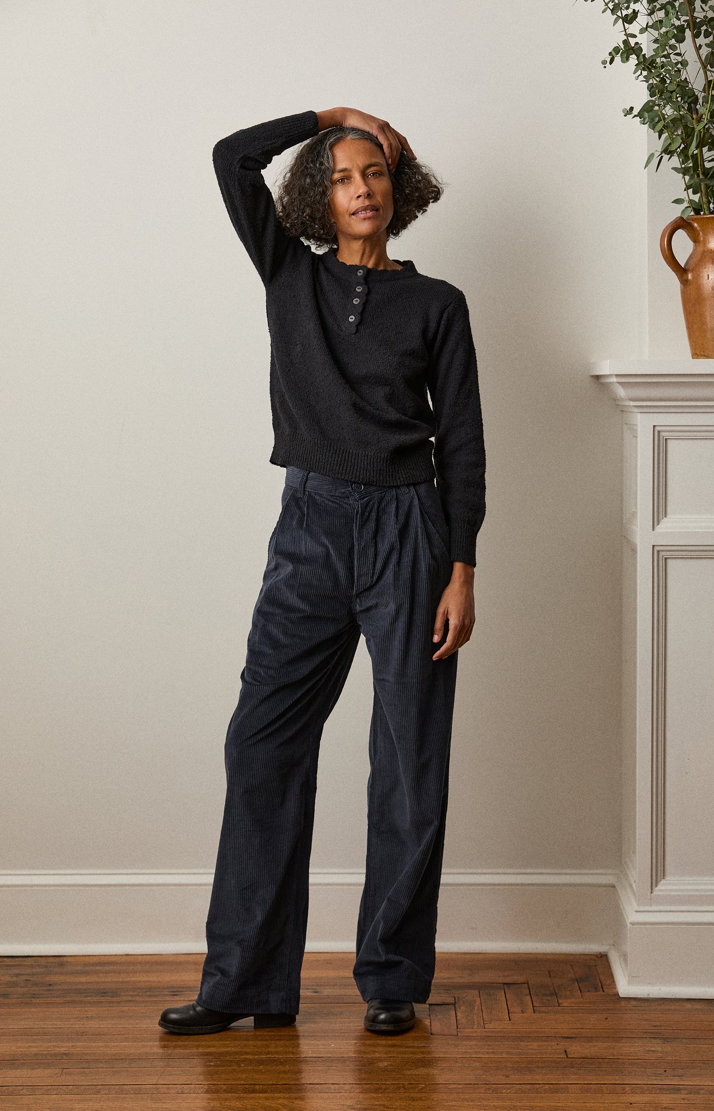 Noir Tati Trouser