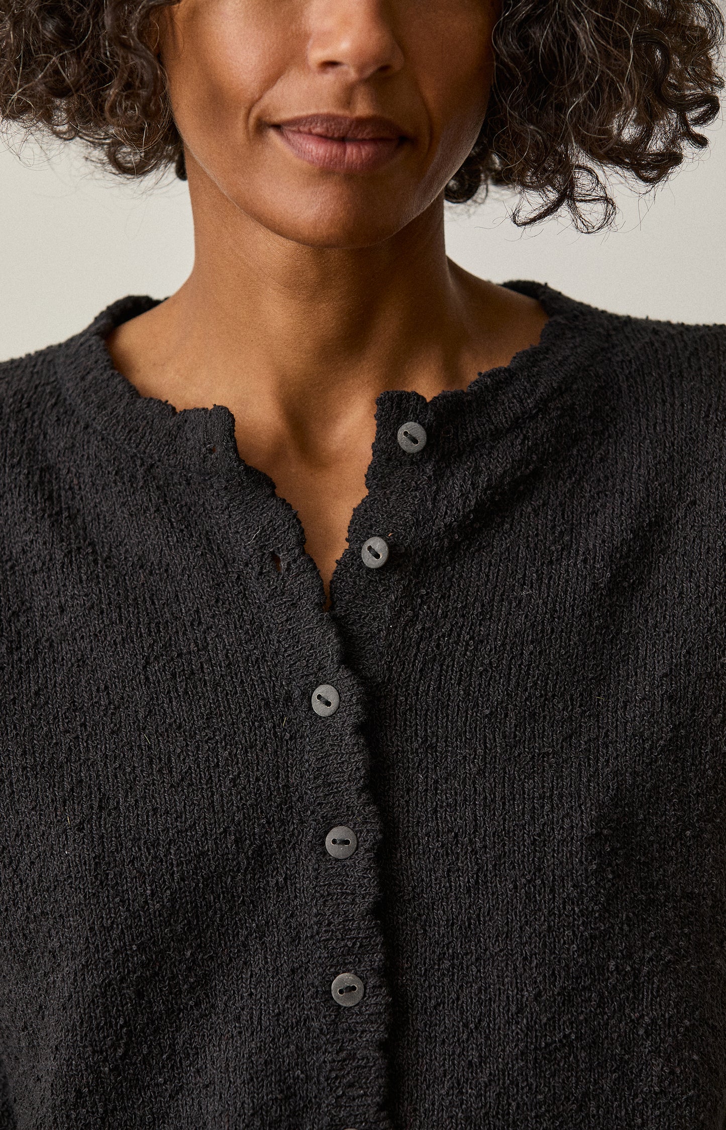 Black Piste Cardigan