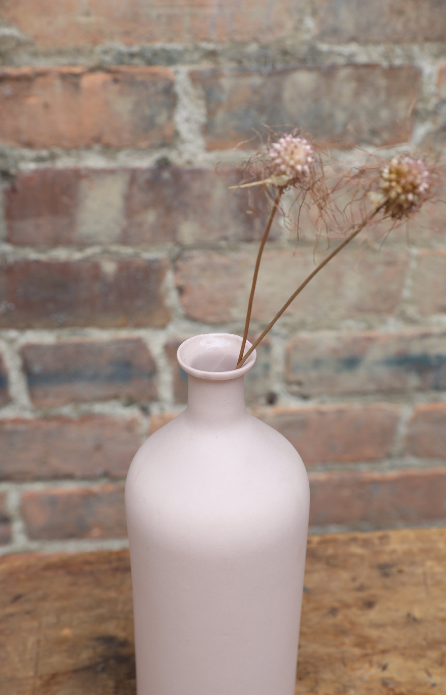 Blush Bottle Vase