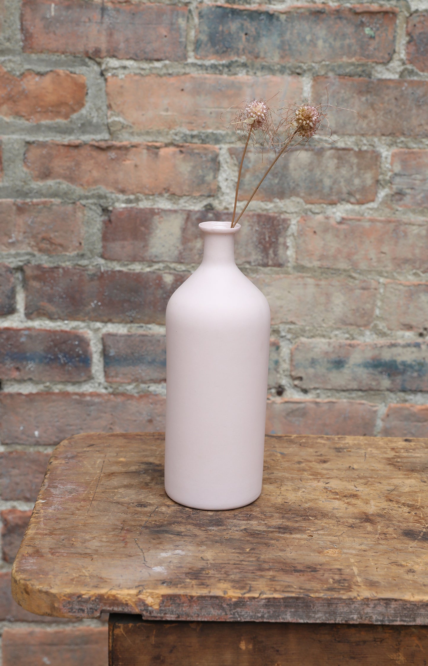 Blush Bottle Vase