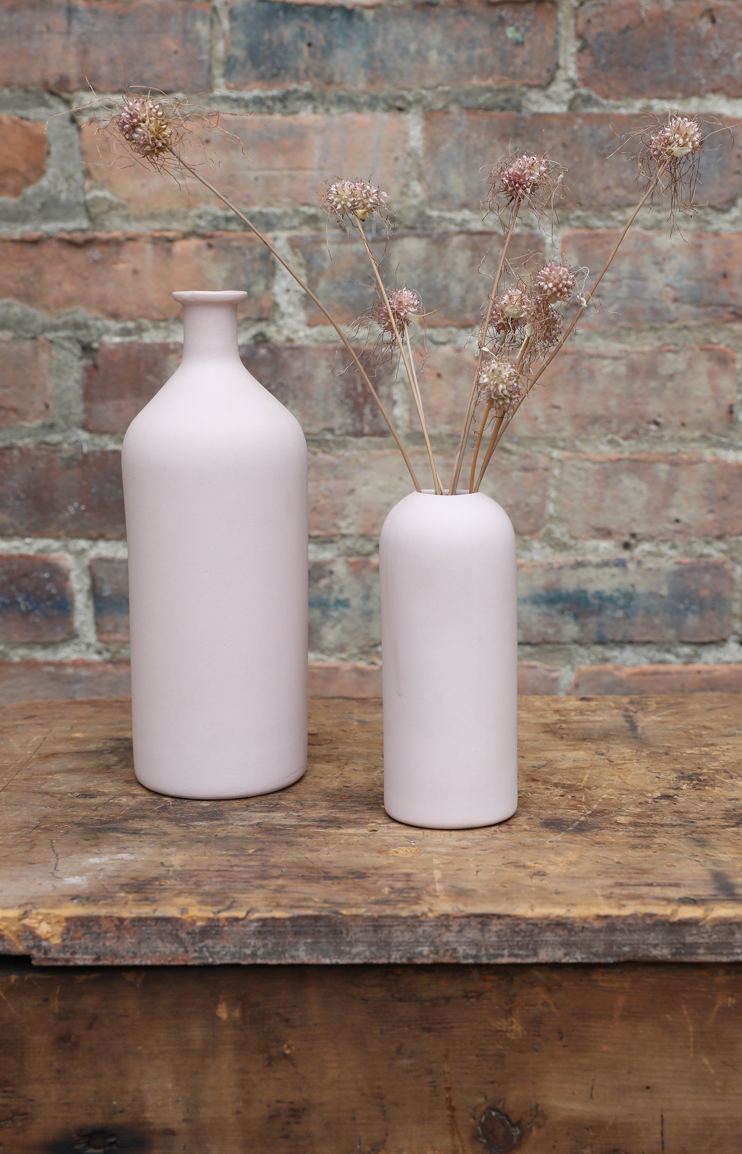 Blush Bottle Vase