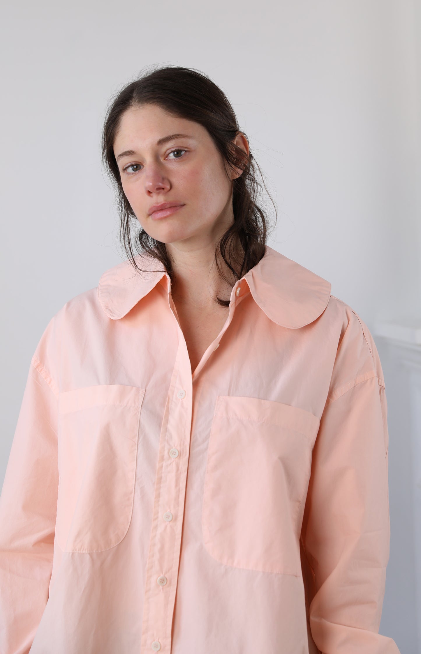 Conch Pink Hollis Oversized Shirt