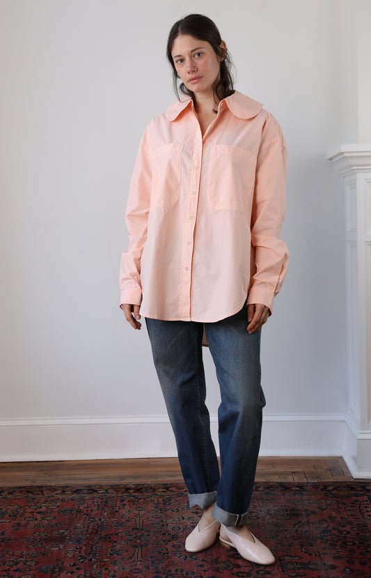 Conch Pink Hollis Oversized Shirt