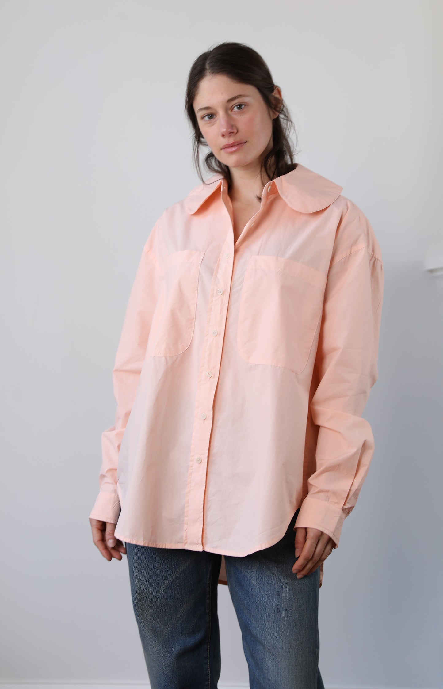 Conch Pink Hollis Oversized Shirt
